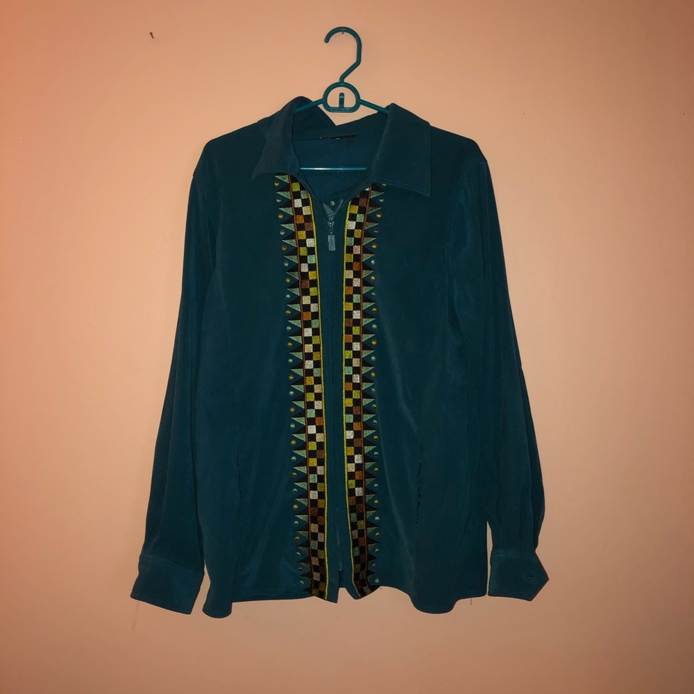 Vintage Zip Up Jacket
